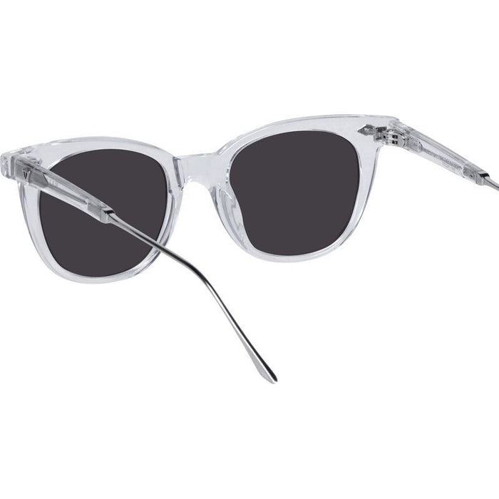 Mercy, Crystal with Silver Metal/Black Lenses