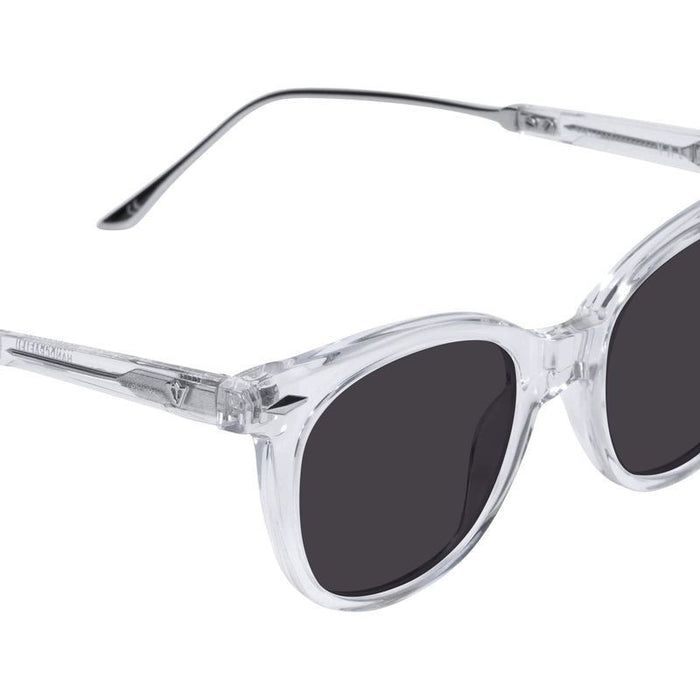 Mercy, Crystal with Silver Metal/Black Lenses