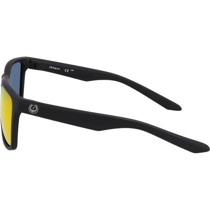 Meridien, Matte Black/Red Ionised Polarised Lenses