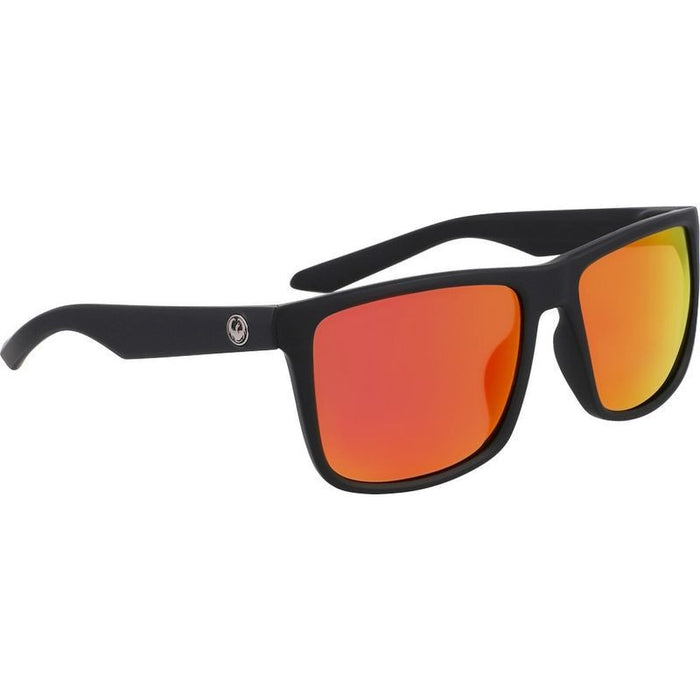 Meridien, Matte Black/Red Ionised Polarised Lenses