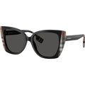 Meryl BE4393, Black and Vintage Check/Dark Grey Lenses