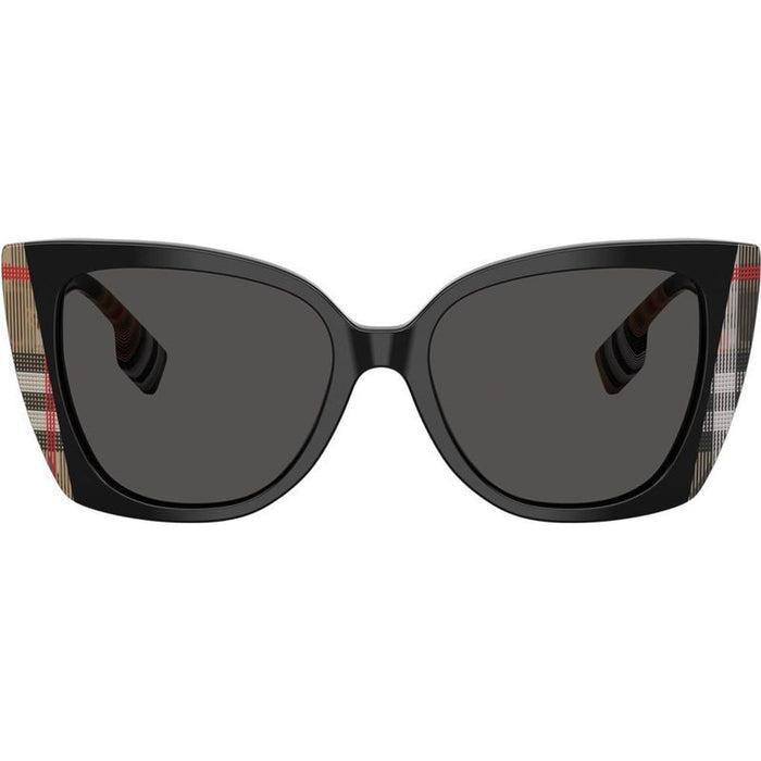 Meryl BE4393, Black and Vintage Check/Dark Grey Lenses