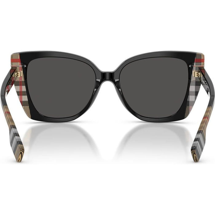Meryl BE4393, Black and Vintage Check/Dark Grey Lenses