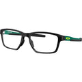 Metalink OX8153, Satin Black and Green/Clear Lenses 55 Eye Size