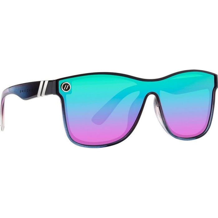 Millenia X2, Black Forest Gloss Black and Teal Fade/Blue Purple Mirror Polarised Lenses