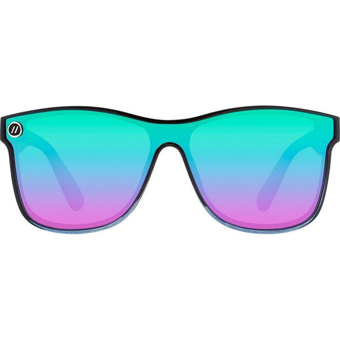 Millenia X2, Black Forest Gloss Black and Teal Fade/Blue Purple Mirror Polarised Lenses