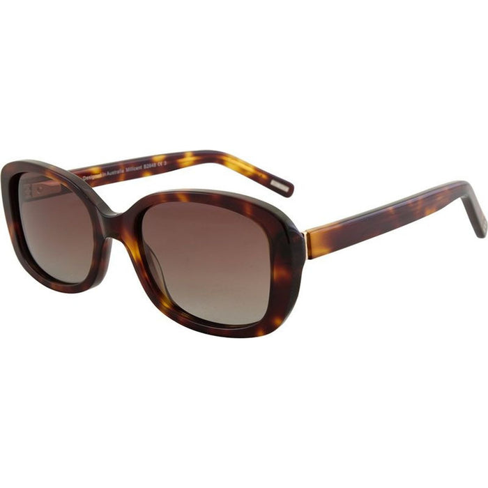 Millicent, Demi/Brown Gradient Polarised Lenses