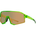 Mirage X, Xtal Fluro Green/Gold Mirror Lenses