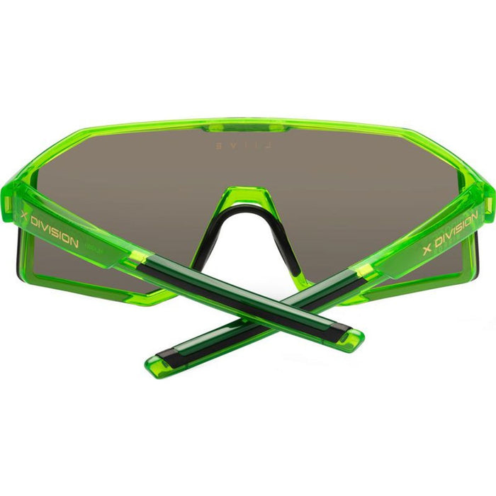 Mirage X, Xtal Fluro Green/Gold Mirror Lenses