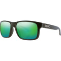 Mo, Matte Black/Green Mirror Polarised Glass Lenses