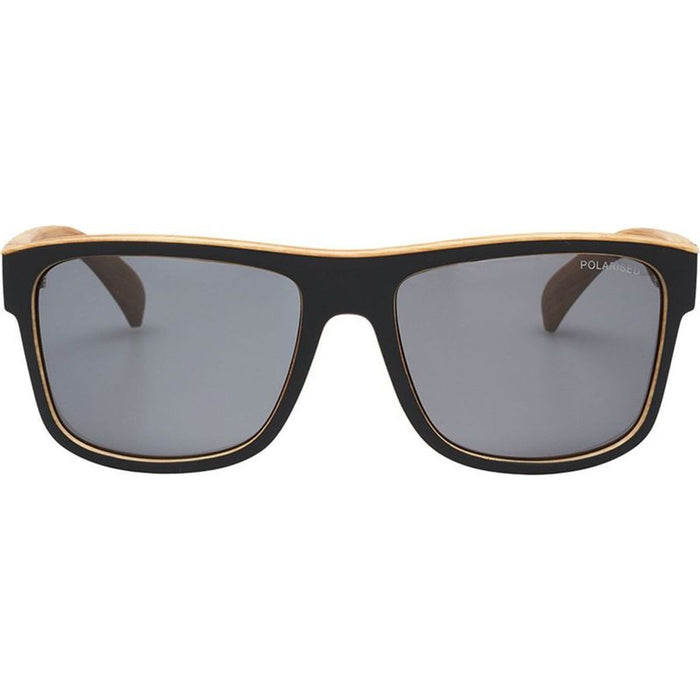 Mobster, Wood/Smoke Polarised Lenses