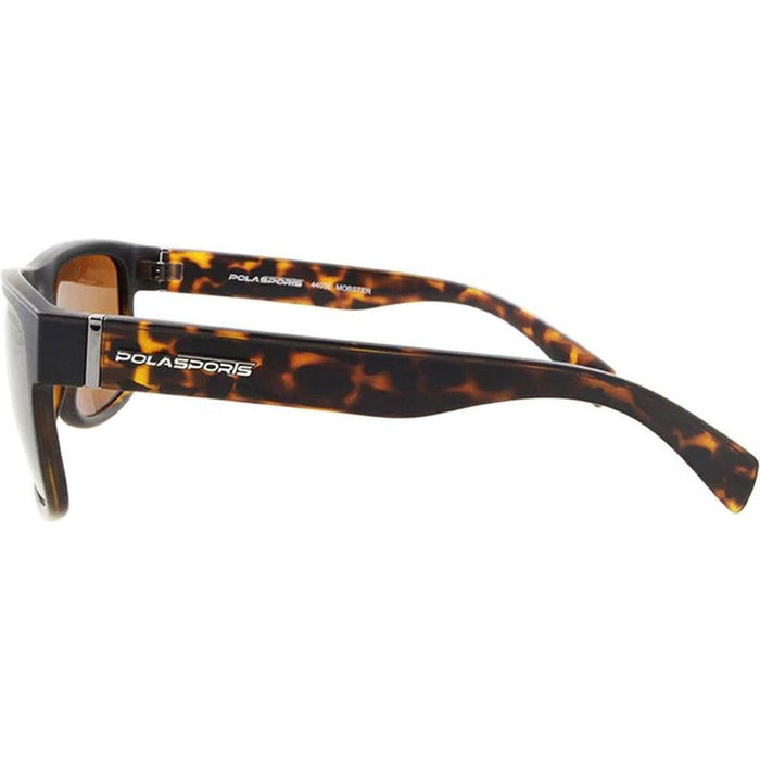 Mobster, Matte Tortoise/Brown Polarised Lenses