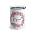 MOM Pink and Purple Floral Insulated Tumbler 10oz Gift Mother Mama Shipping Included
