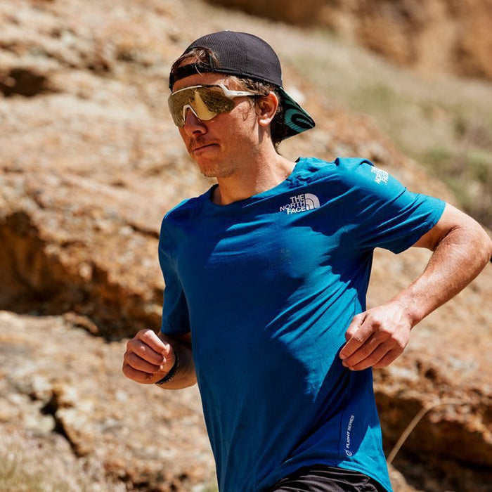 Momentum, Matte Bone/Chromapop Black Gold Mirror Lenses