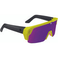 Monolith 5050, Matte Neon Yellow/Happy Bronze Purple Spectra Mirror Lenses