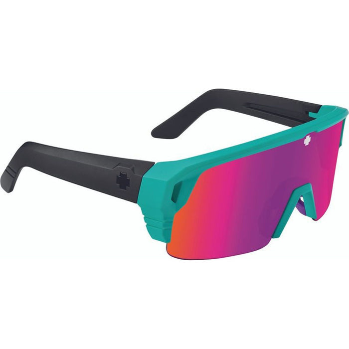 Monolith 5050, Matte Teal/Happy Grey Green Pink Spectra Mirror Lenses