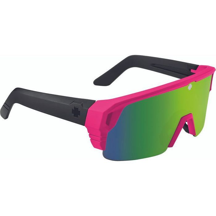 Monolith 5050, Matte Neon Pink/Happy Bronze Light Green Spectra Mirror Lenses