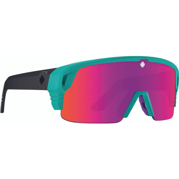Monolith 5050, Matte Teal/Happy Grey Green Pink Spectra Mirror Lenses