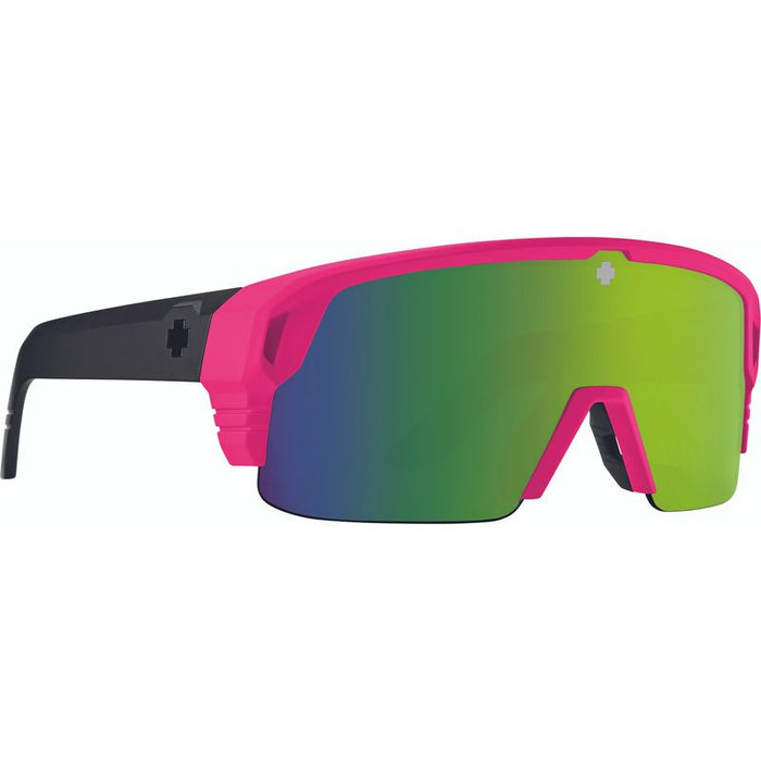 Monolith 5050, Matte Neon Pink/Happy Bronze Light Green Spectra Mirror Lenses
