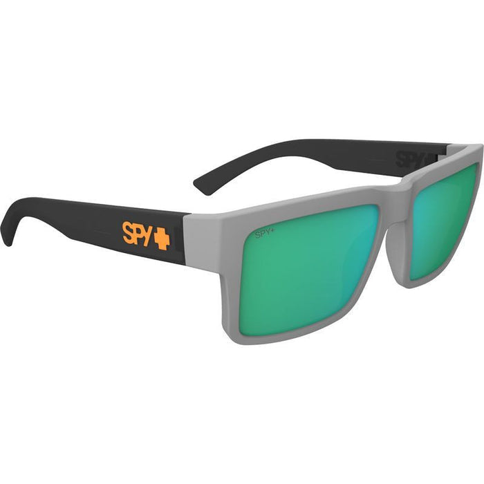 Montana, Matte Grey and Translucent Black/Happy Bronze Light Green Mirror Lenses