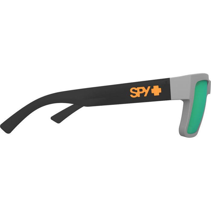 Montana, Matte Grey and Translucent Black/Happy Bronze Light Green Mirror Lenses
