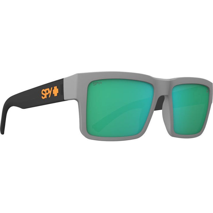 Montana, Matte Grey and Translucent Black/Happy Bronze Light Green Mirror Lenses