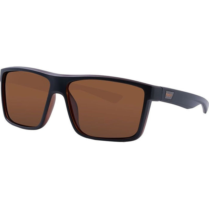 Moonraker, Matte Black and Crystal Brown/Dark Brown Polarised Lenses