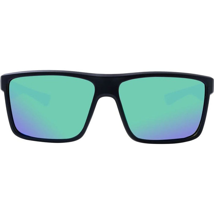 Moonraker, Matte Black/Green Mirror Polarised Lenses