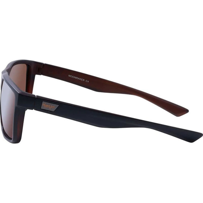 Moonraker, Matte Black and Crystal Brown/Dark Brown Polarised Lenses