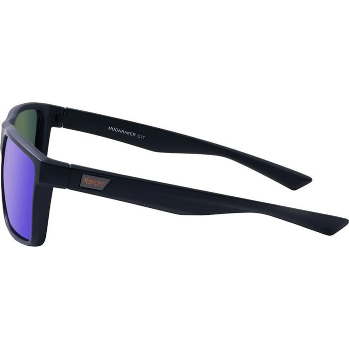 Moonraker, Matte Black/Green Mirror Polarised Lenses
