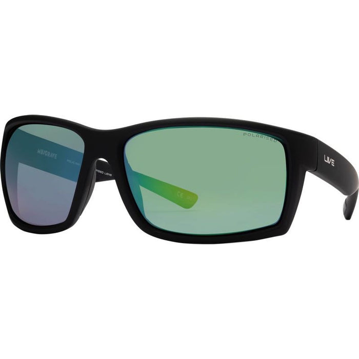 Musgrave X, Matte Black/Green Mirror Polarised Lenses