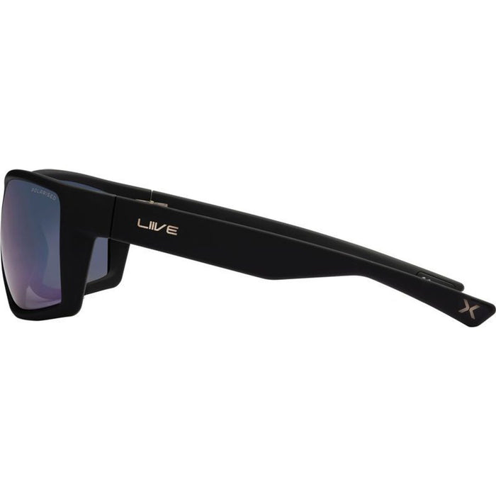 Musgrave X, Matte Black/Green Mirror Polarised Lenses