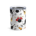 Musical Instrument All Over Pattern #2 Insulated Tumbler 10oz Unisex Gift Musician Shipping Included