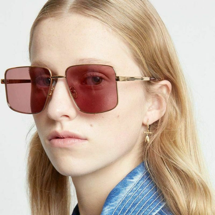Nada, Oxblood/Maroon Lenses