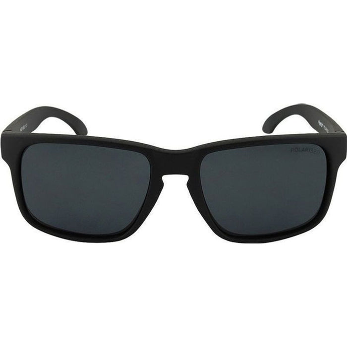 Ned Kelly, Matte Black/Smoke Polarised Lenses