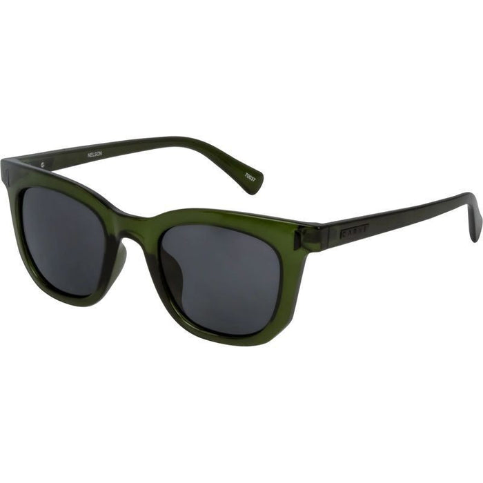 Nelson, Crystal Moss Green/Grey Lenses