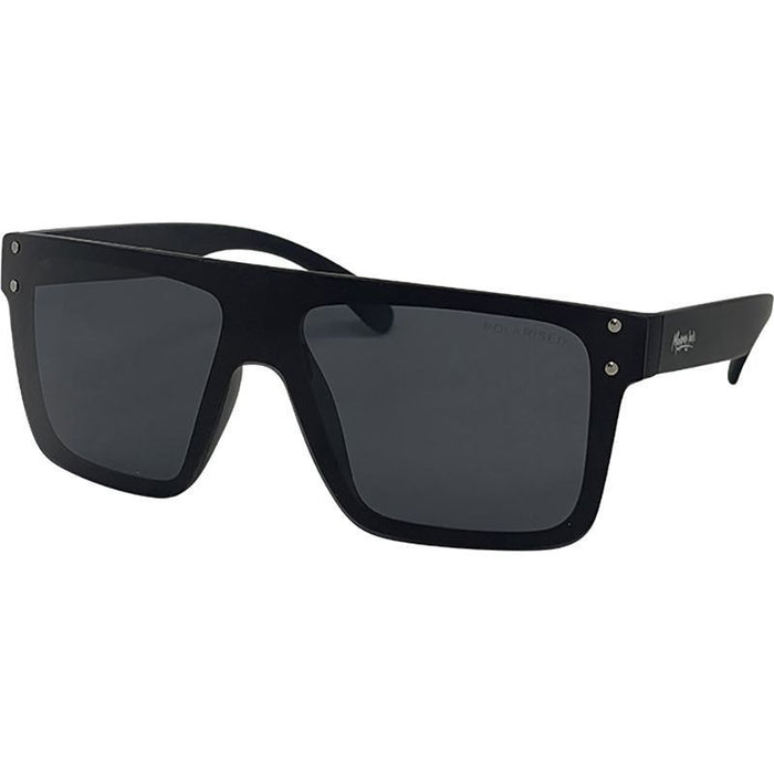 Never Say Never, Matte Black/Smoke Polarised Lenses