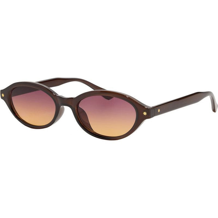Nolan, Mocha/Before Sunset Red Orange Gradient Lenses