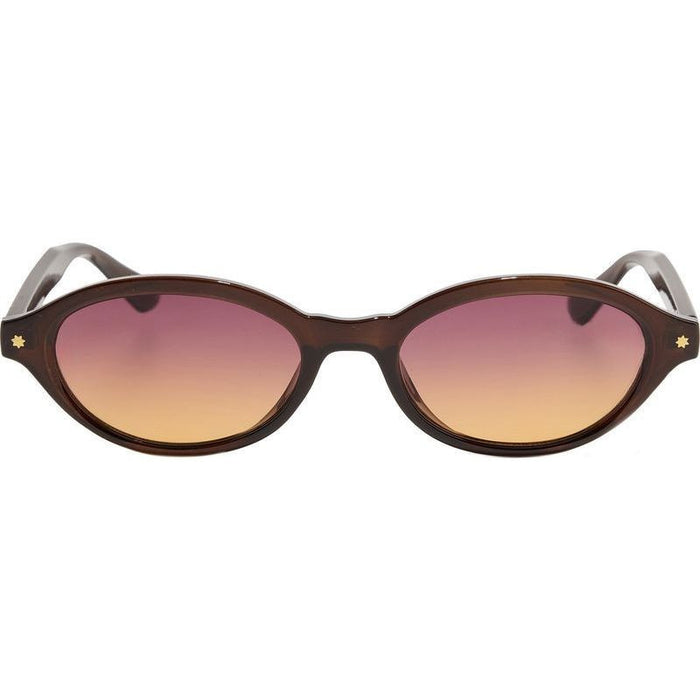 Nolan, Mocha/Before Sunset Red Orange Gradient Lenses