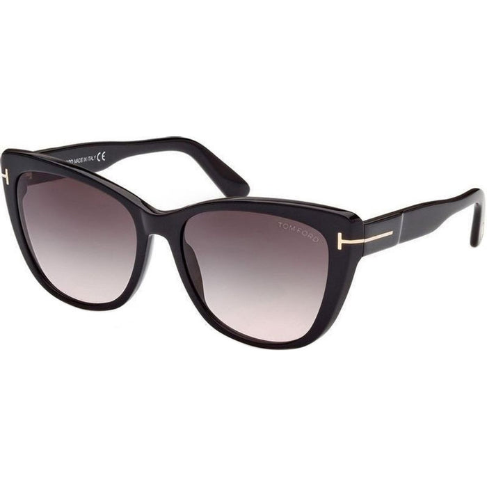 Nora FT0937, Shiny Black/Smoke Gradient Lenses
