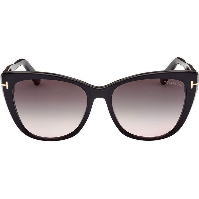 Nora FT0937, Shiny Black/Smoke Gradient Lenses