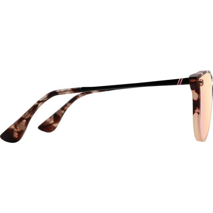 North Park X2, Tiger Lisa Matte Tortoise and Pink/Champagne Mirror Polarised Lenses