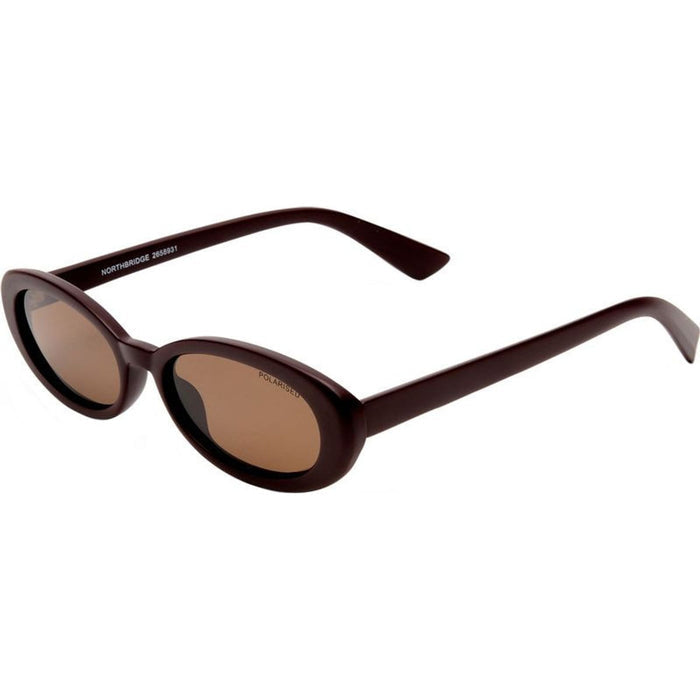 Northbridge, Matte Mulberry/Brown Polarised Lenses