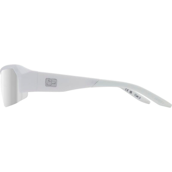 Oblivion, Matte White/Stealth Mirror Polarised Lenses