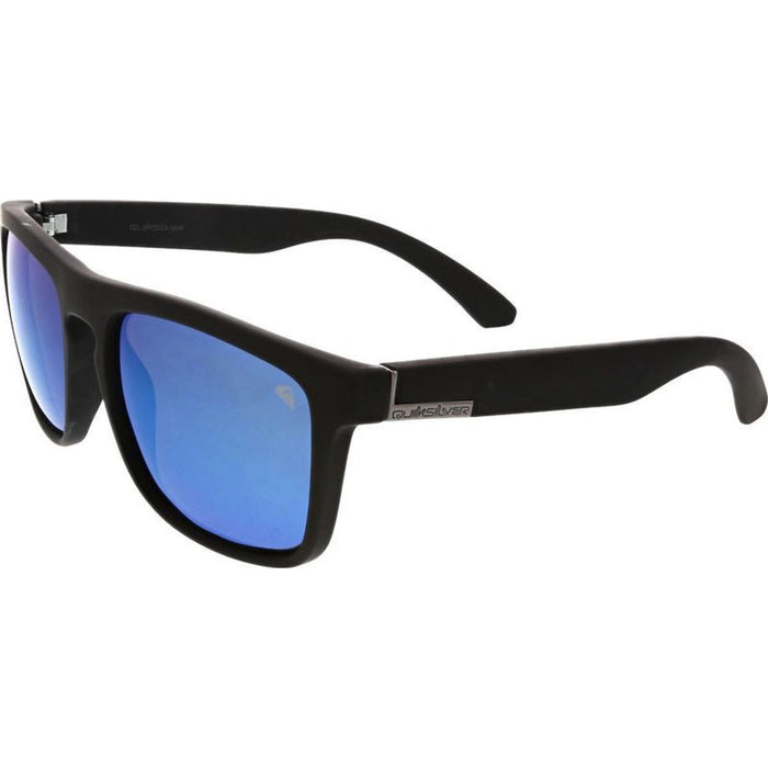 Oceanview, Rubber Black/Ice Blue Mirror Polarised Lenses