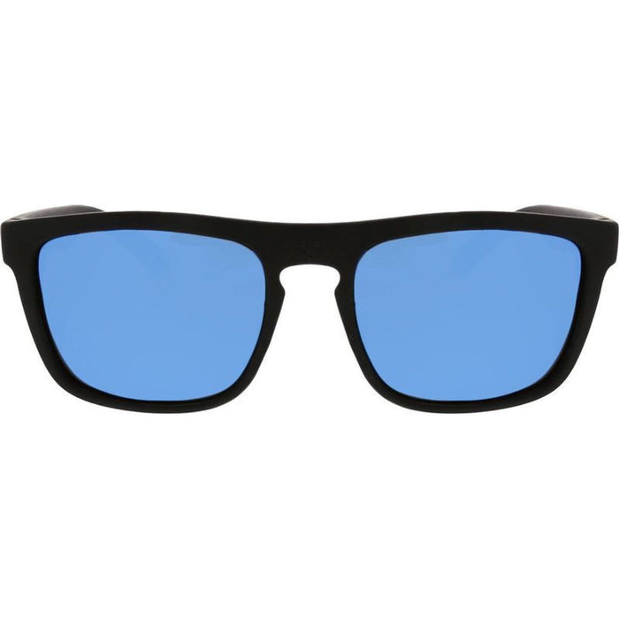 Oceanview, Rubber Black/Ice Blue Mirror Polarised Lenses