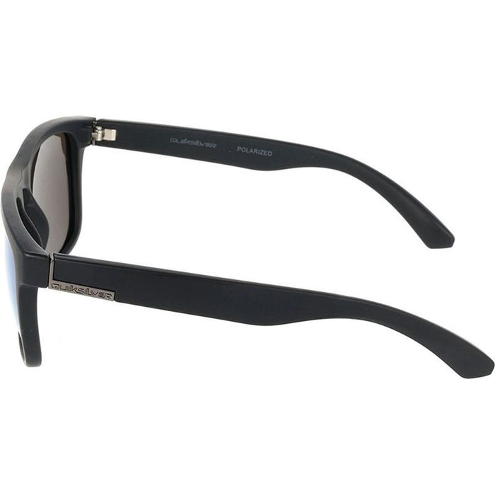 Oceanview, Rubber Black/Ice Blue Mirror Polarised Lenses