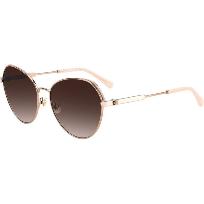 Octavia, Rose Gold/Brown Gradient Lenses