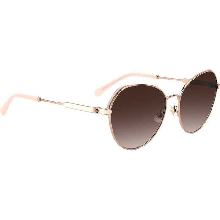 Octavia, Rose Gold/Brown Gradient Lenses