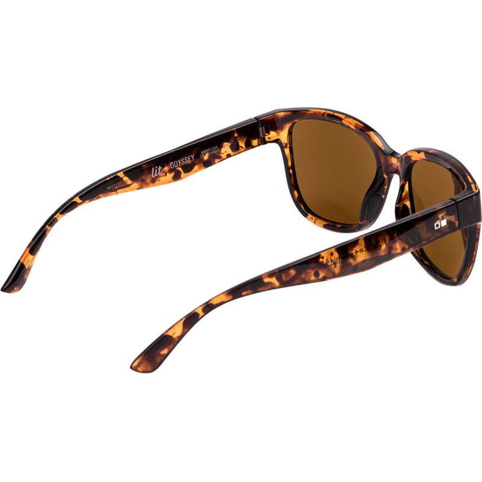 Odyssey, Amber Lava/L.I.T Brown Glass Polarised Lenses
